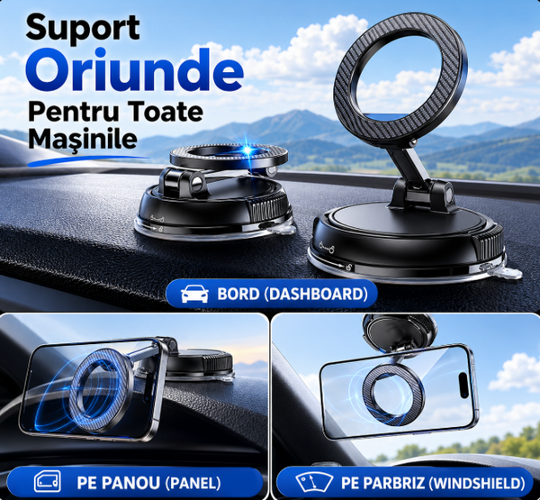 Suport Telefon Auto Magnetic Andery